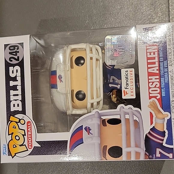 New in Boxes: 2 Josh Allen Funko Pop! - Picture 8 of 8